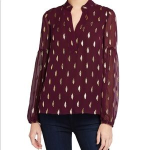 Shea Silk Tunic Top. Lilly Pulitzer. Size Large.